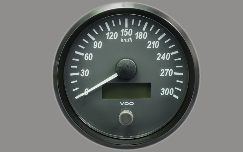 SingleViu Speedometer 300 Km-h